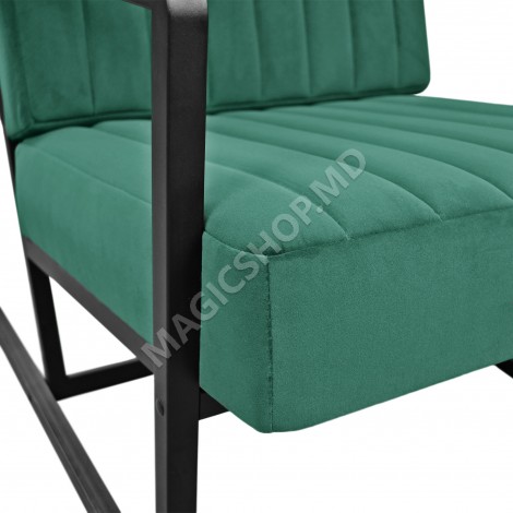 Fotoliu DP Milton Gray, Capucino, Green, Light